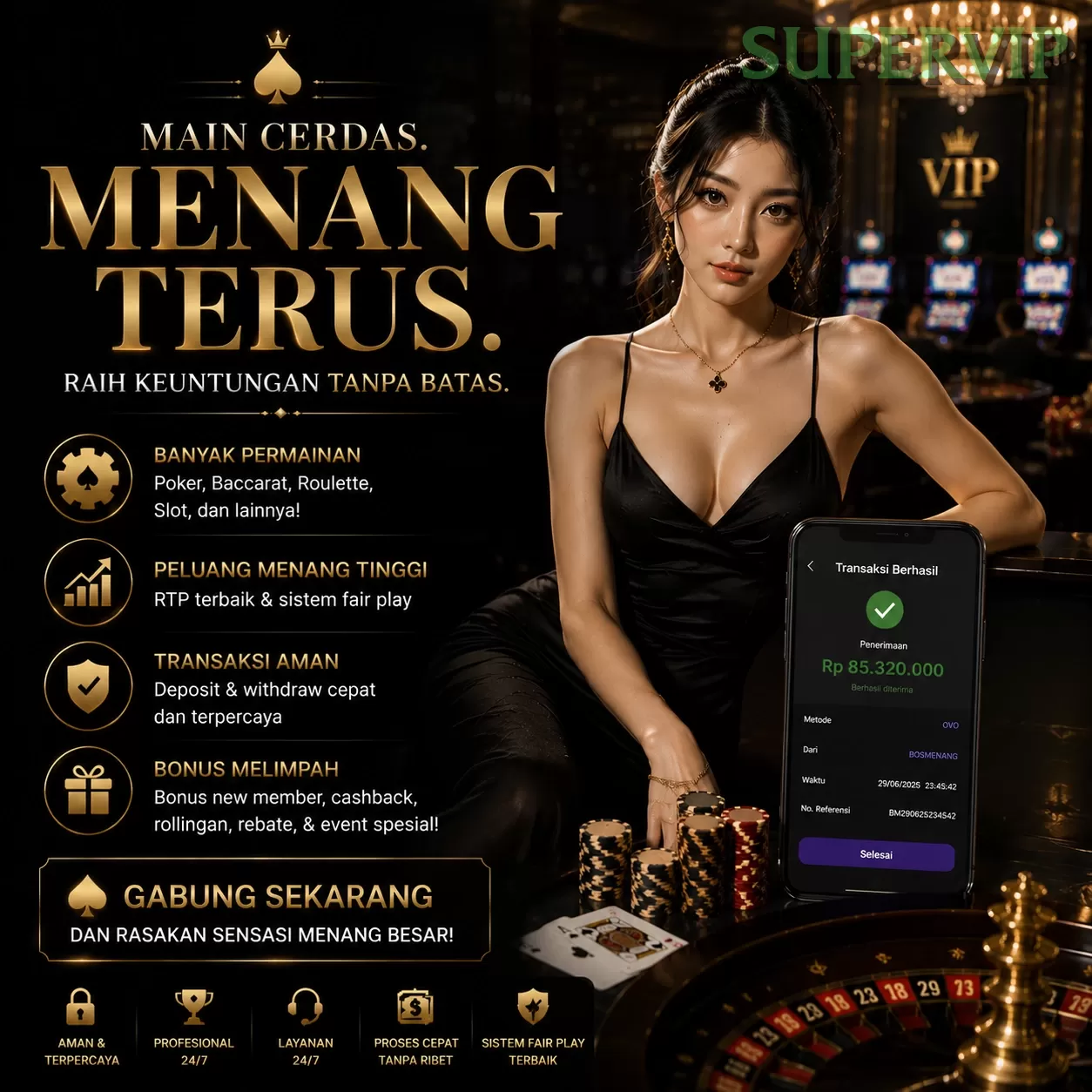 Login supervip Sekarang Bonus Melimpah